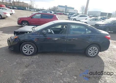 2019 Toyota Corolla Le z USA, uszkodzony, nr VIN 2T1BURHE6KC218275